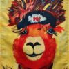 Mahomes Alpaca Garden Flag
